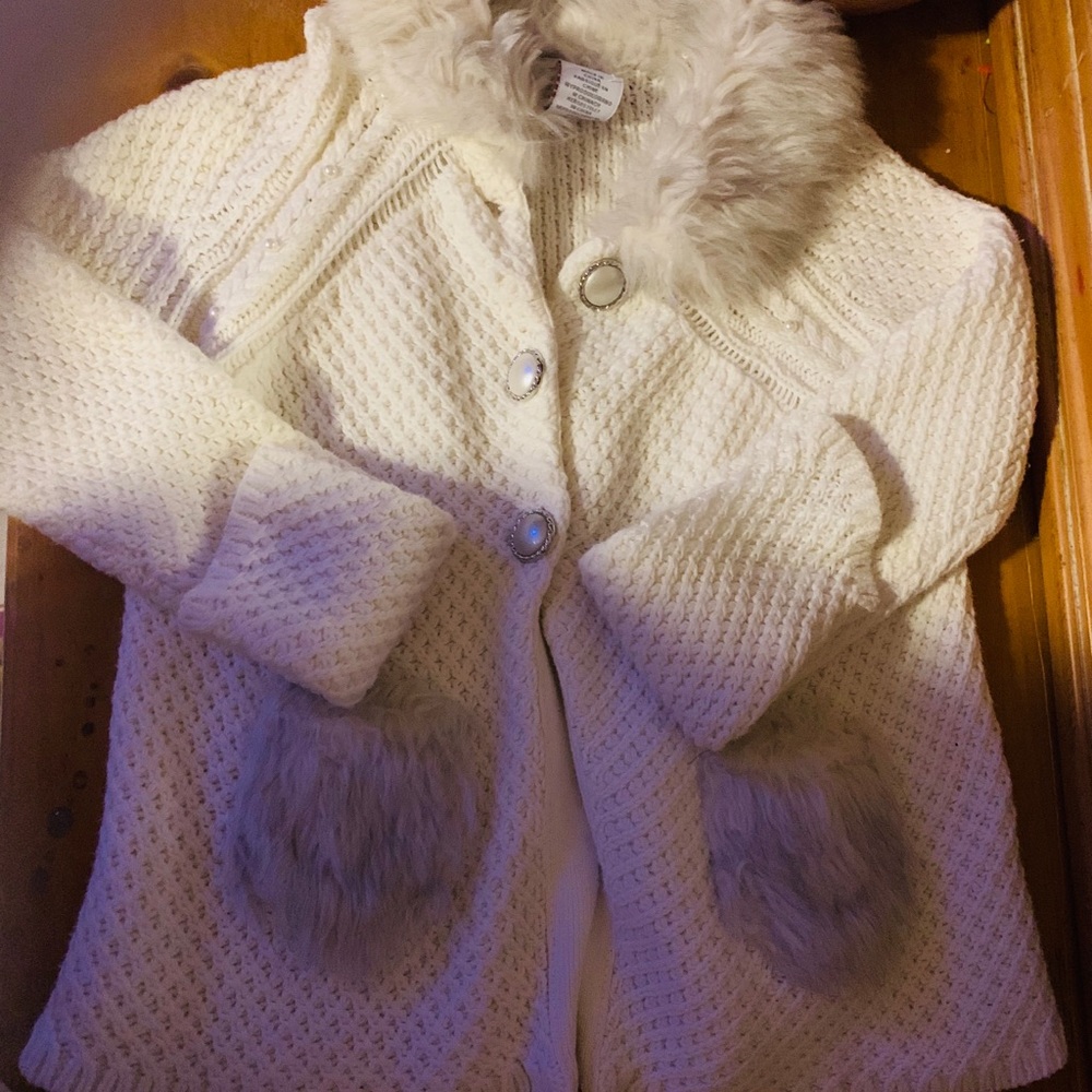 Girls Tahari sweater
